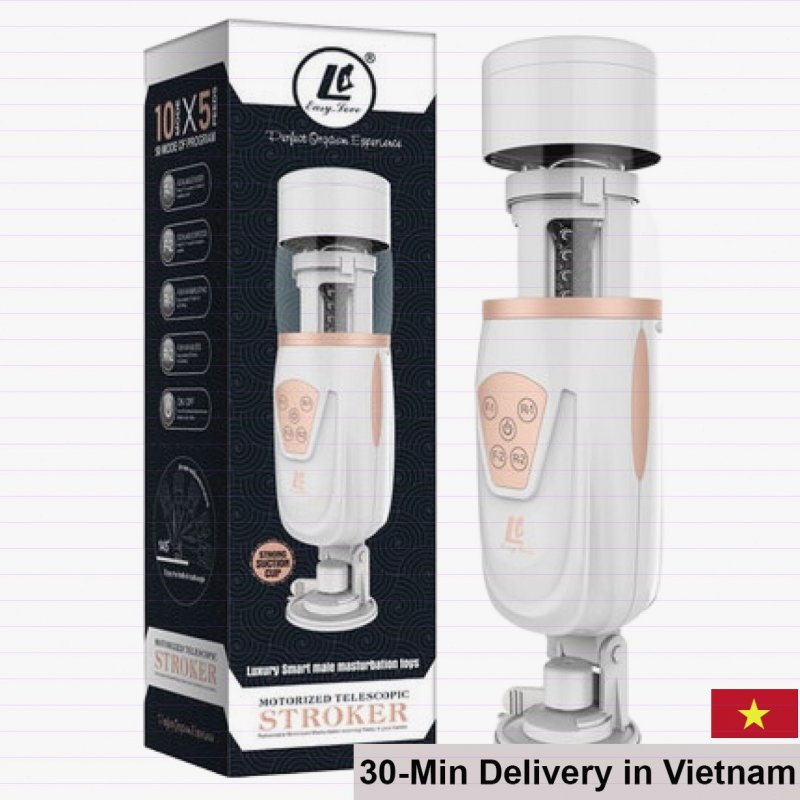 TeleScopic AirBag Automatic Male Masturbator Device 