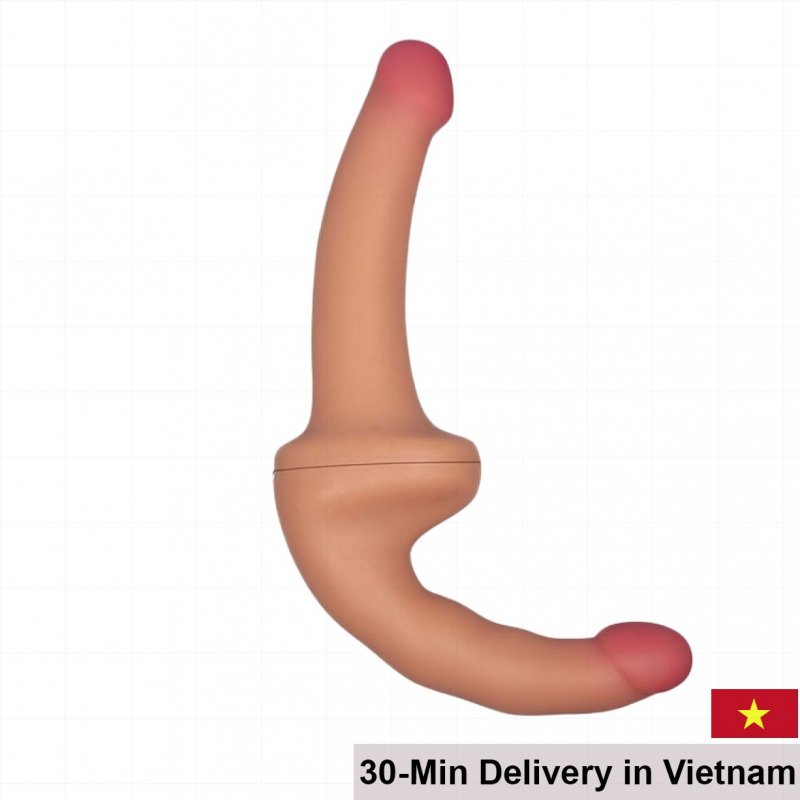 Lovetoy Ultra Soft Double-Ended Silicone Dildo for Women 