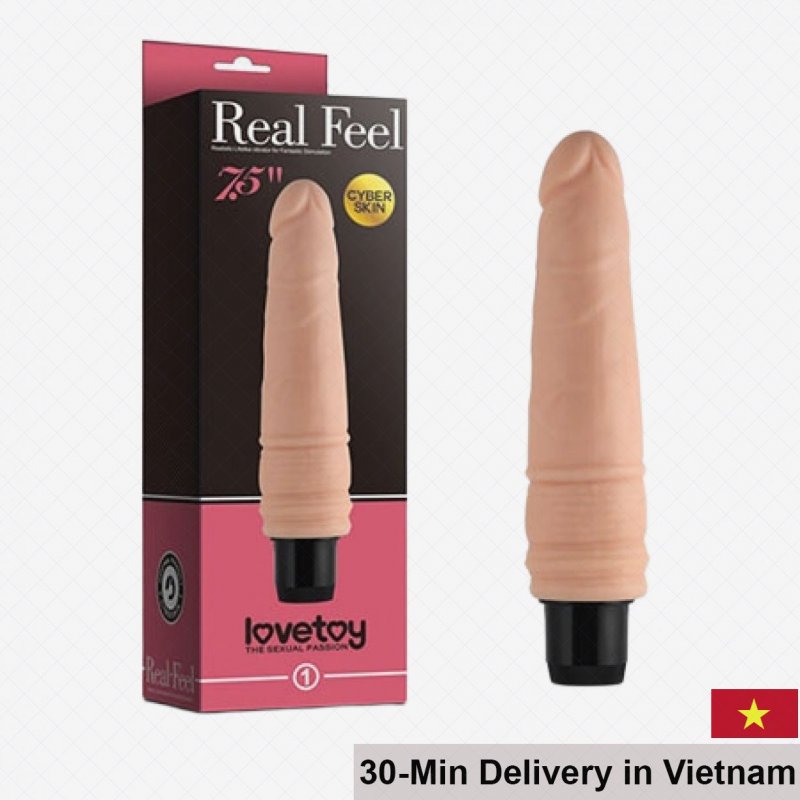 Lovetoy Real Feel Soft Vibration Female Masturbator 