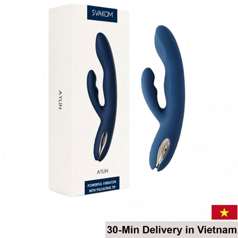 Svakom Alyn Dual Motor G-Spot Vibrator with Pulsating Waves 
