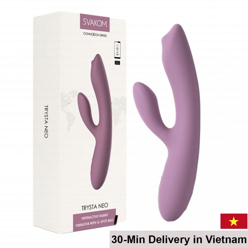 Svakom Trysta Neo G-Spot Licking Vibrator App Control 
