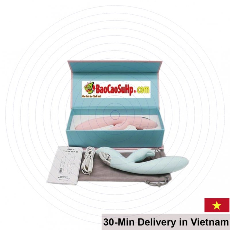 SinJoys Japanese Soft Safe Realistic Vibrating Dildo 