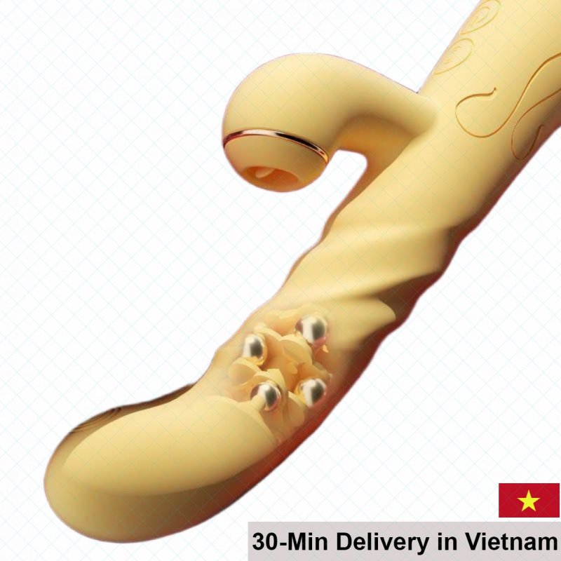 Mizzzee Fallon Heated Vibrating Rotating Dildo Real Feel 