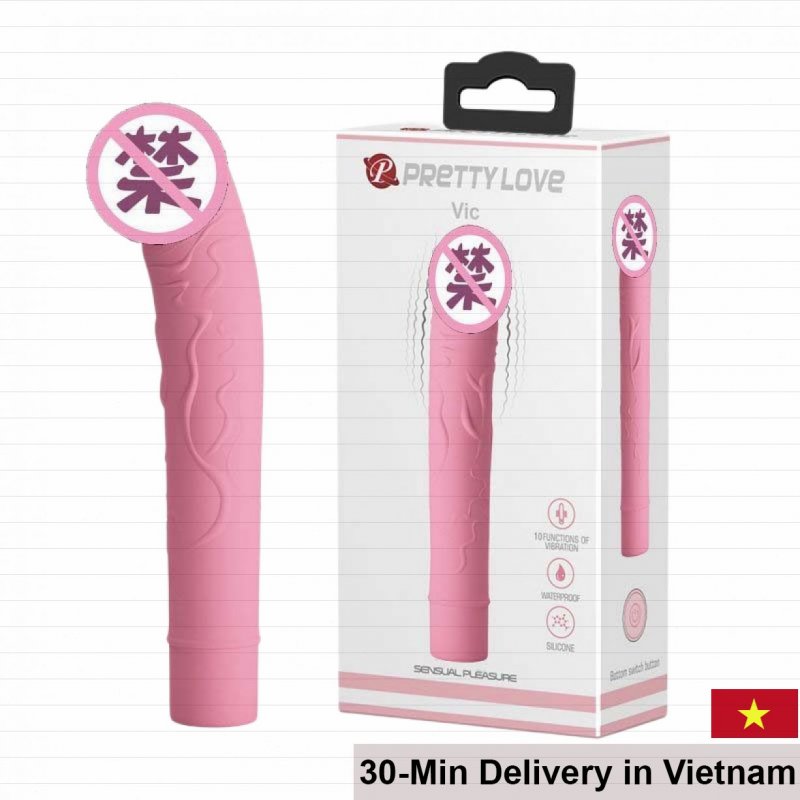 PrettyLove VIC Portable 10 Mode Strong Mini Massage Wand 