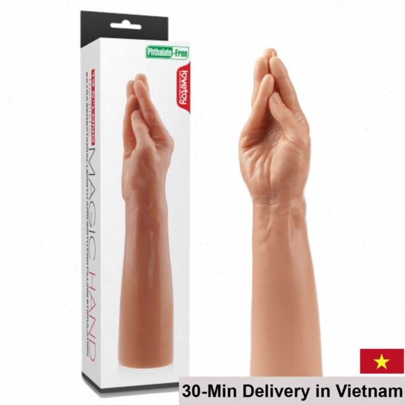 Lovetoy Ultra Large 13.5in Silicon Hand Masturbator USA 
