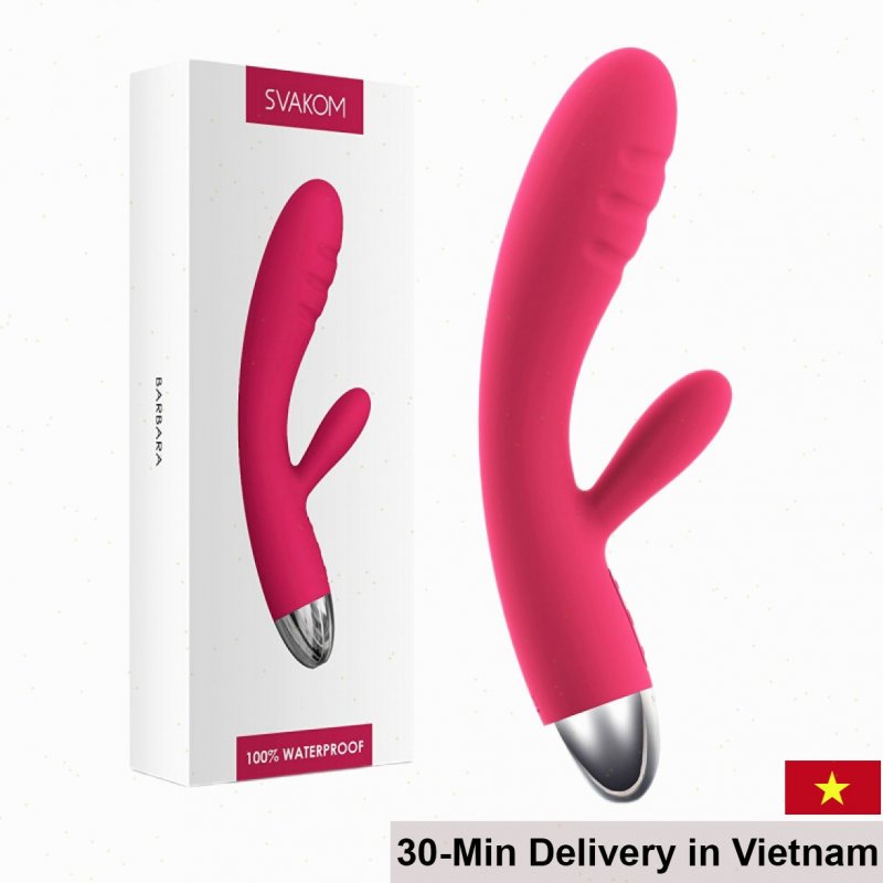 Svakom Barbara G-Spot Vibrator Premium Silicone Adult Toy 