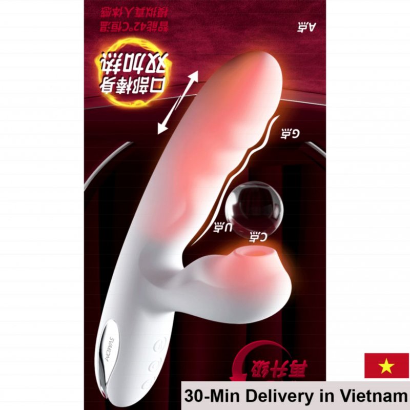 Svakom Veromca USA High-Power Suction Heating Vibrator 