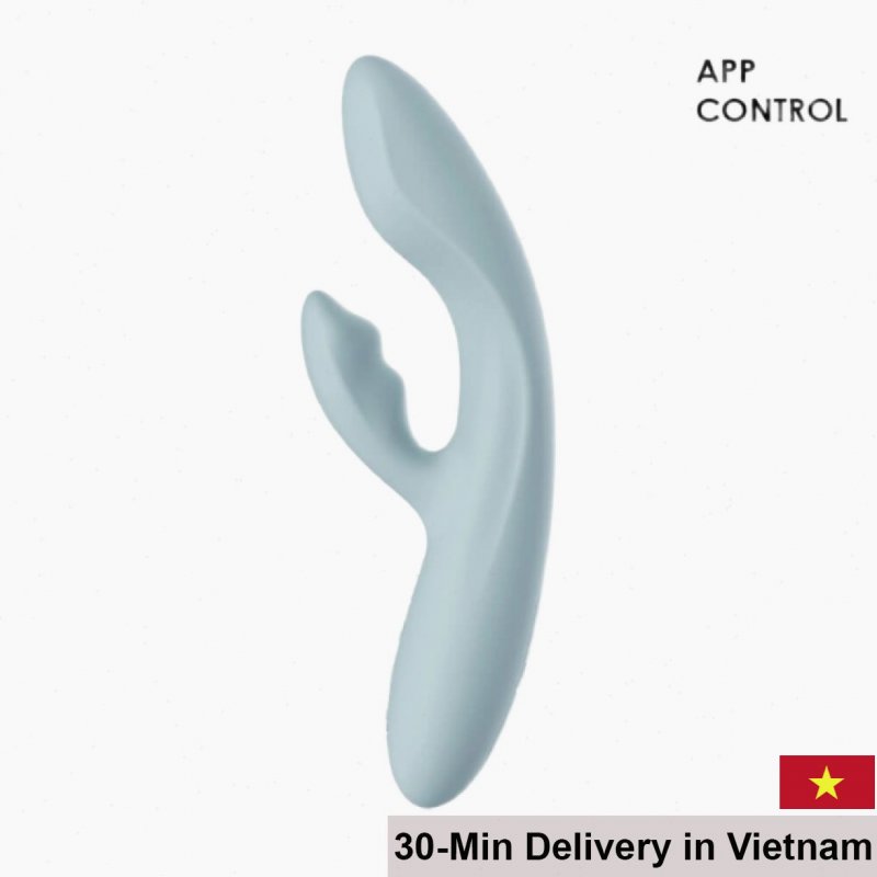 SVAKOM Chika App-Controlled Dual-Branch Heated Vibrator 38°C 