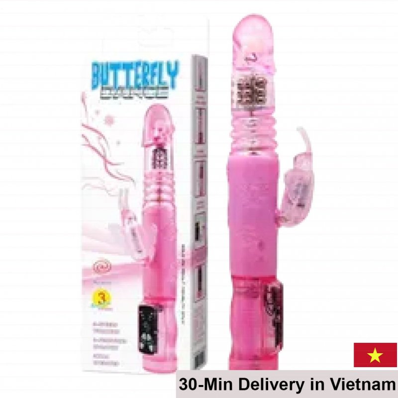 Butterfly Dance Premium Realistic Silicone Male Dildo 