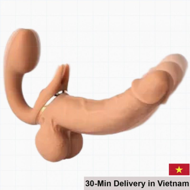 Yeain Double-Ended Vibrating Thrusting Dildo 9 Speed 