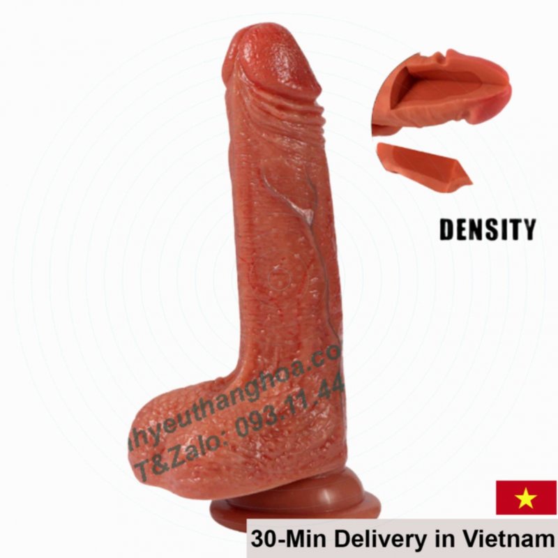 Lovetoy Medical Silicone Suction Base Waterproof Dildo 18cm 