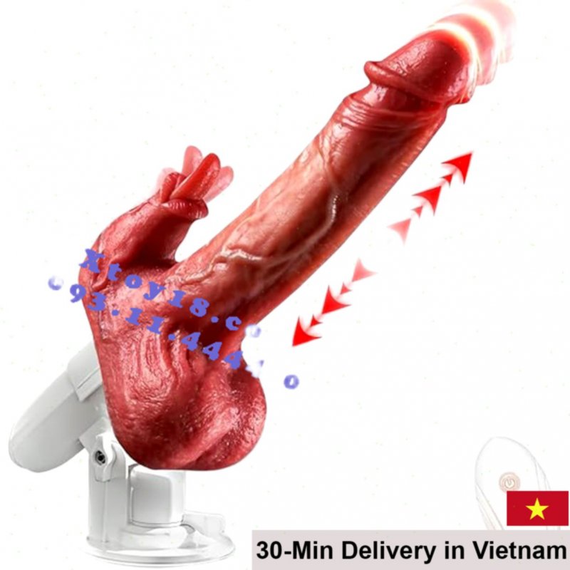 Multi-functional AY Suction Base Silicone Dildo 25cm 