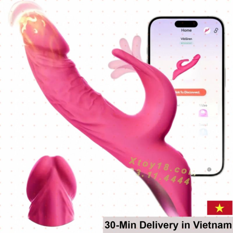 Premium Multifunctional Vibrator Heated Thrusting Silicone 
