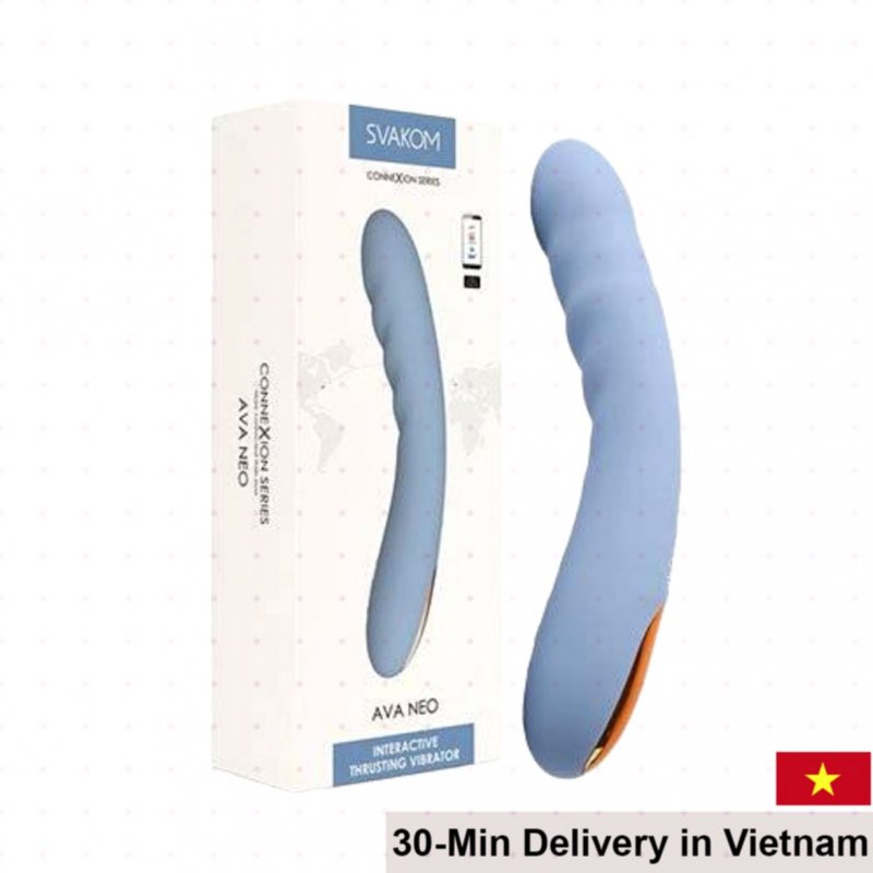 Svakom Ava Neo High-End Vibrating Thrusting G-Spot Dildo 