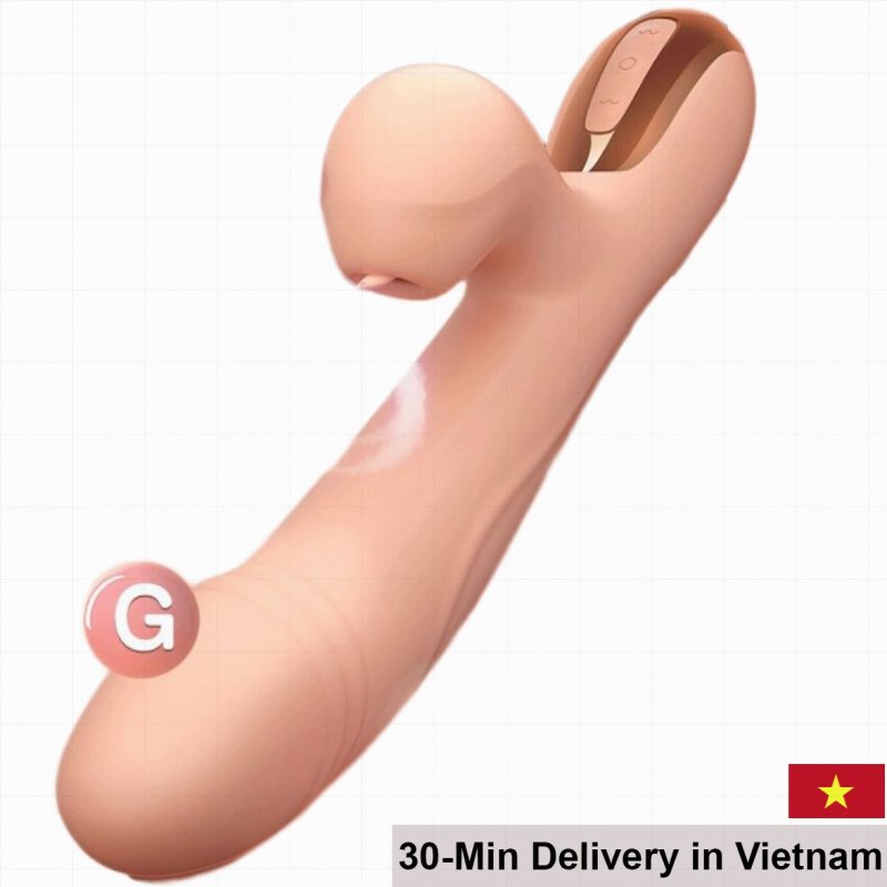 Leten Dream Thrusting Vibrator Multi-Function Silicone 