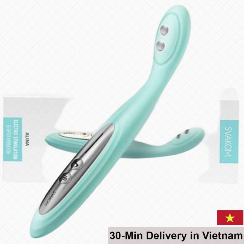 Svakom Alina G-Spot Vibrator with Electronic Pulse Tech 