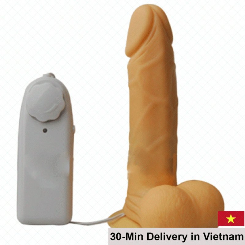 JP Budget Wall-Mount Vibrating Thrusting Adjustable Dildo 