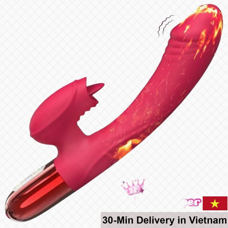 Eris 7 Mode Waterproof Vibrating Realistic Male Dildo 
