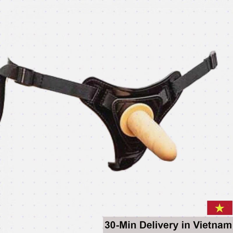 DV65S Small Silicone Strap-On Realistic Design 