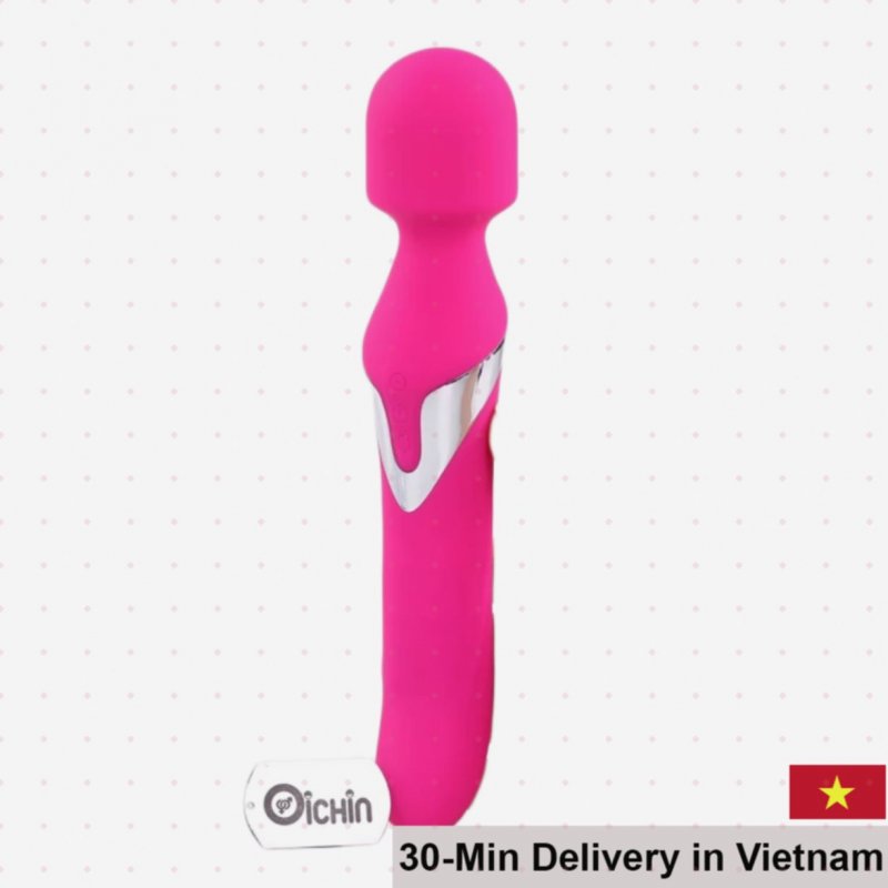 Aphojoy Dual Powerful Rotating 2-Head Vibrator Multi-Mode Massage Pleasure 