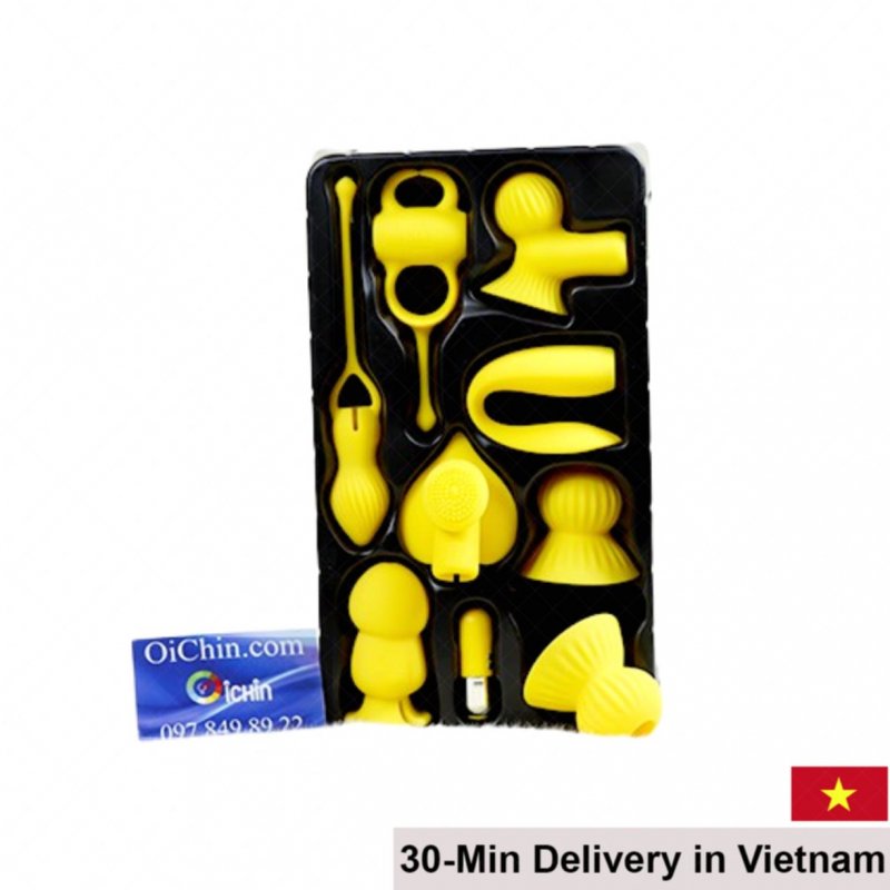 LETEN 7-Piece Sextoy Combo Massage Set Variety Pack 
