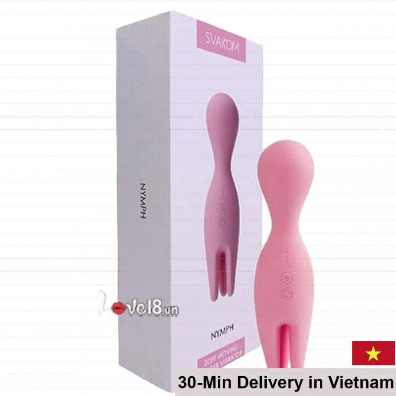 Svakom Nymph Dual-Head Massage Vibrator High-End Pleasure 