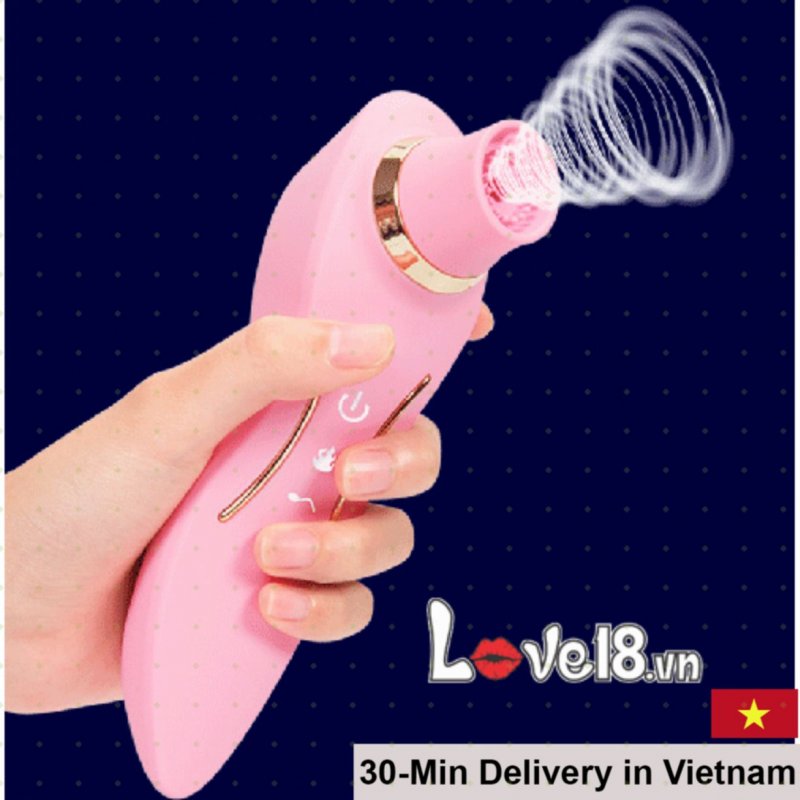 Tina female clitoral sucking massager vibrator 3 suction 7 vibration modes 