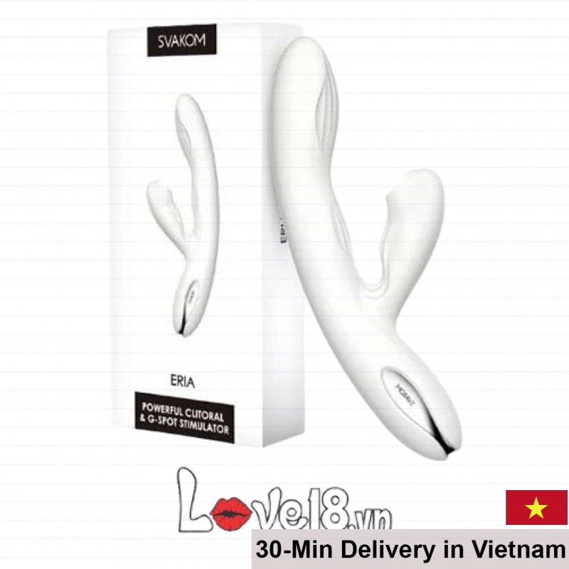 Svakom Eria G Spot Clitoral Stimulator Warm Massage Rechargeable 