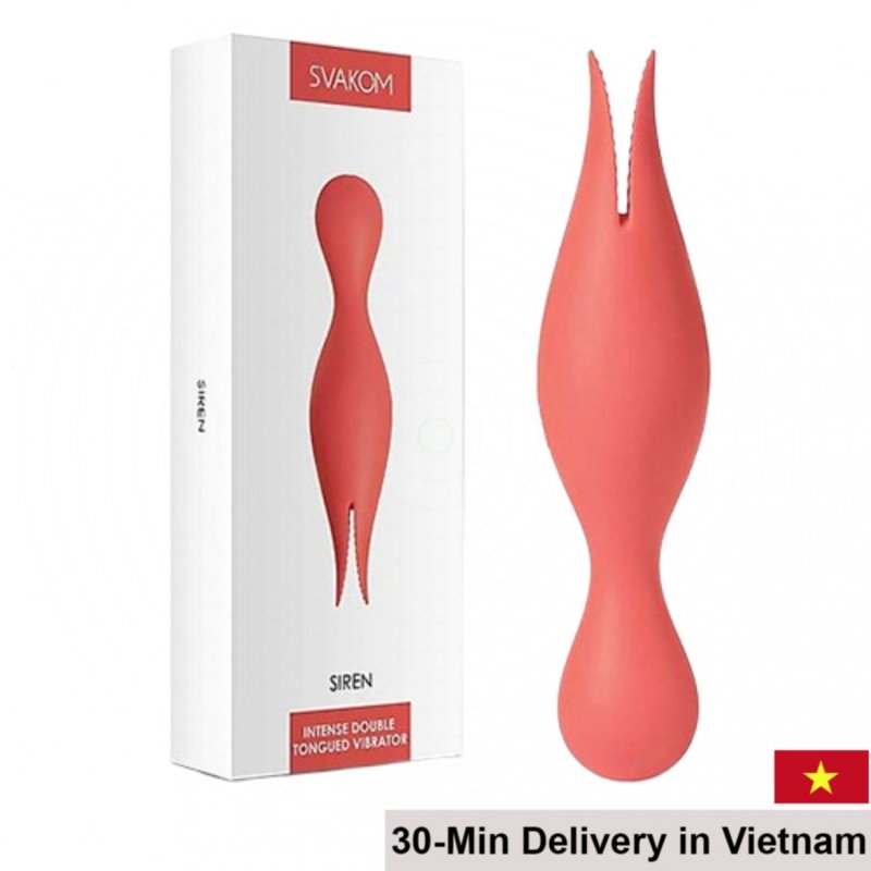 Svakom Siren Double-Head G-Spot Massager 2-in-1 Vibrator 