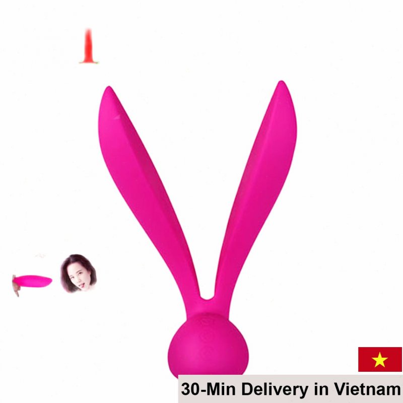 Leten Bunny Ear G-Spot Waterproof Massage Vibrator 7 Frequency 