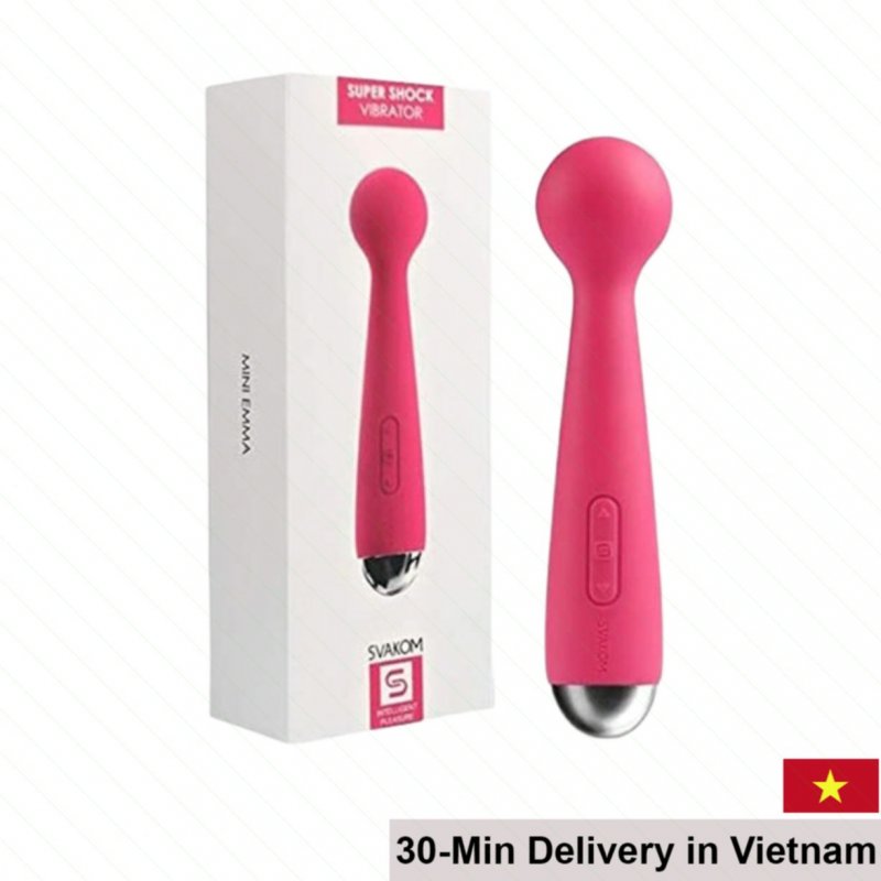 Svakom Mini Emma Rechargeable Silicone Massage Wand for Women 
