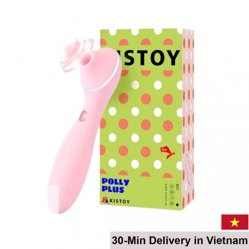 Kistoy Polly Plus Powerful Vibrating Suction Massager 