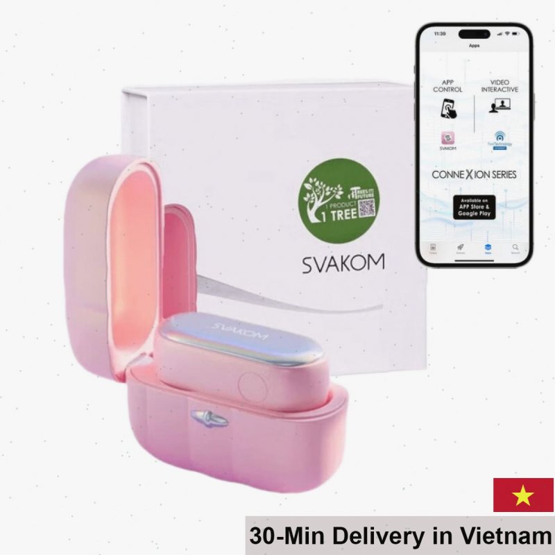 Svakom Mimiki Mini Heated Sucking Clitoral Vibrator App Control 