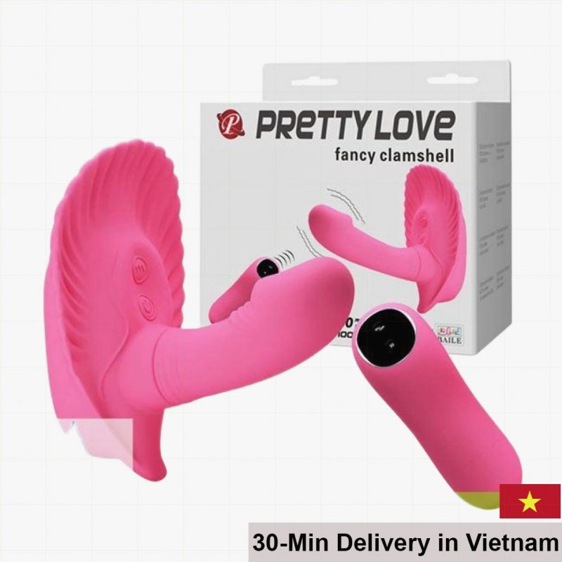 Pretty Love Fancy Clamshell 30 Mode Strong Female Vibrator 