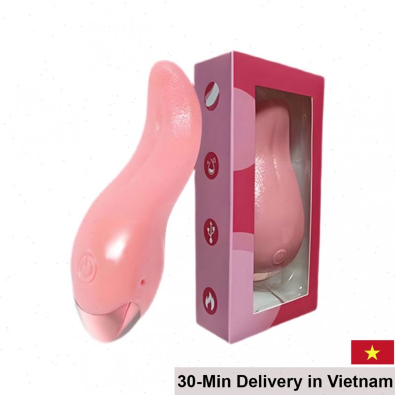 Elfgame Soft Licking 10 Frequency Vibrator for Female Pleasure 