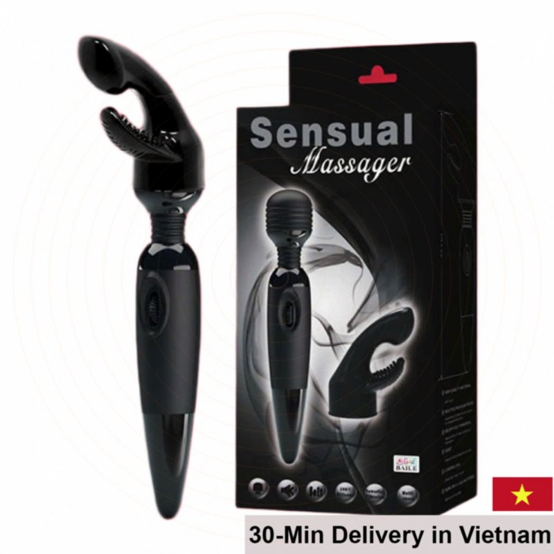 Sensual Massager G-Spot Vibrating Wand High Pleasure Toy 