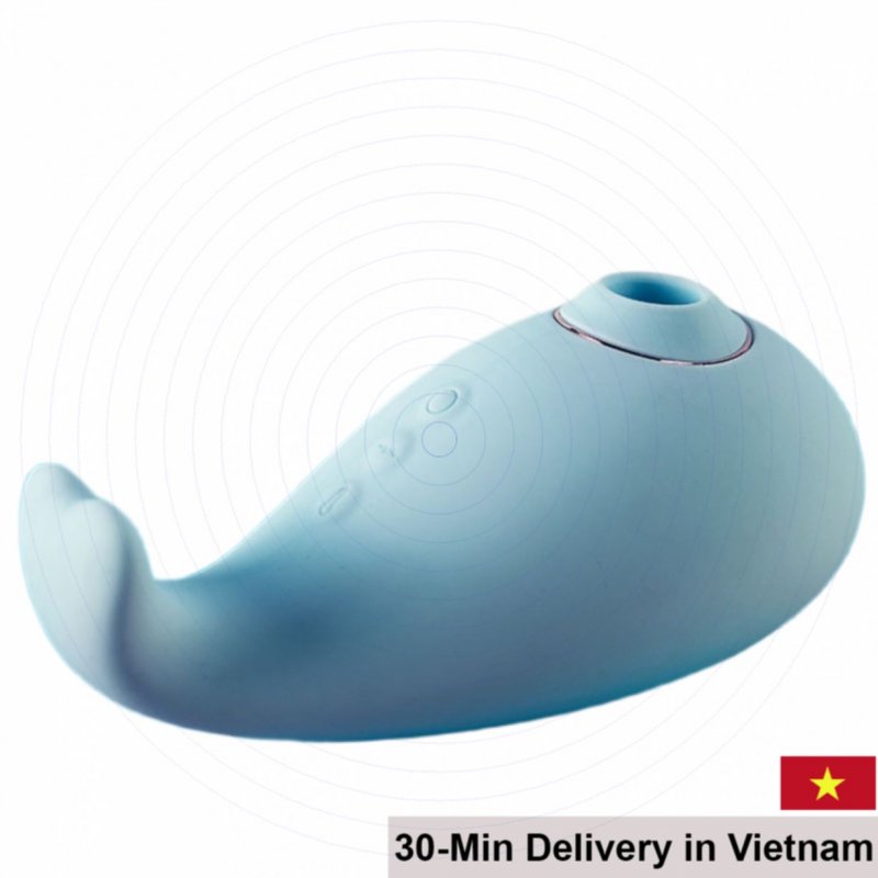 Zemalia Little Whale Premium Quiet Silicone Vibrator 