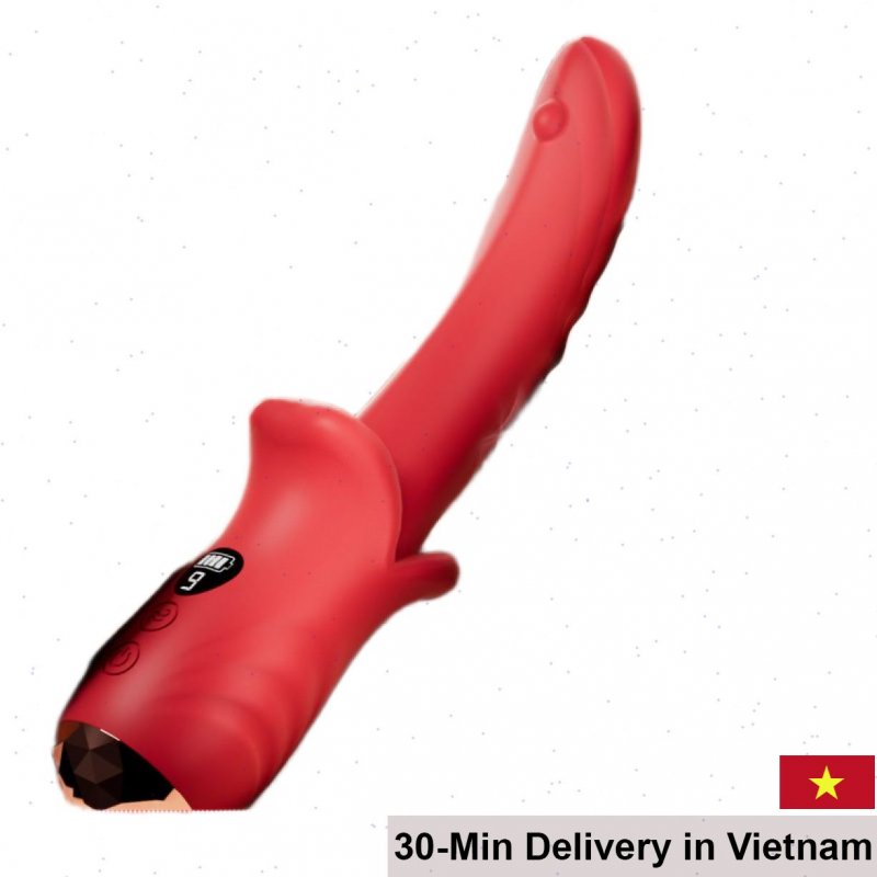 Jiuuy Danlip V35-1 Long Tongue Vibrating LCD Display 
