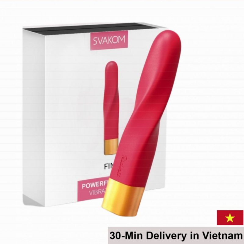Svakom Finn Luxury Lipstick Shaped 10 Mode Vibrator 