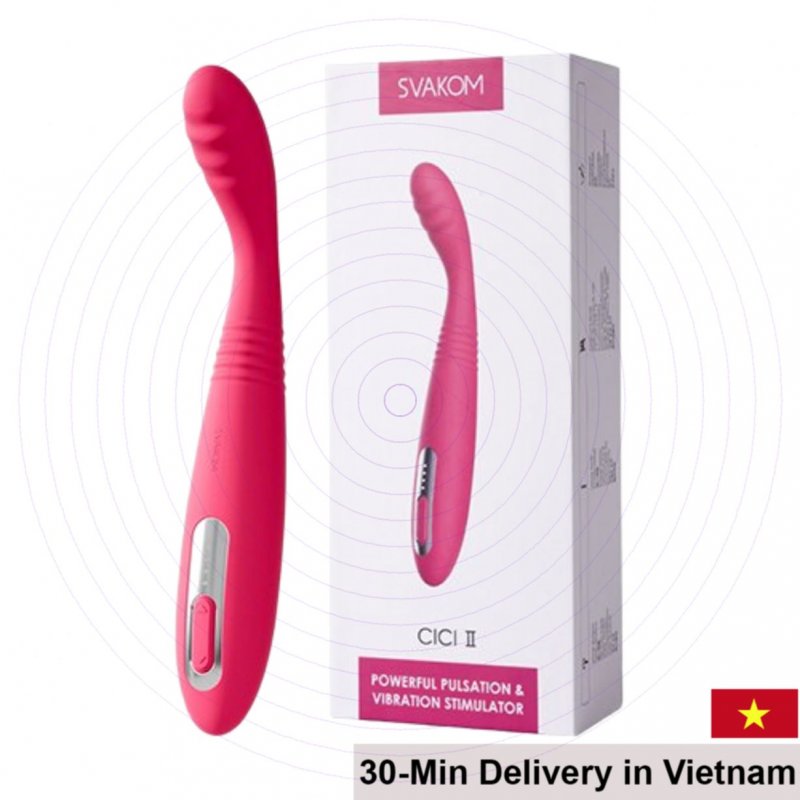 Svakom Cici 2 Premium G-Spot Vibrator With Thrusting Function 