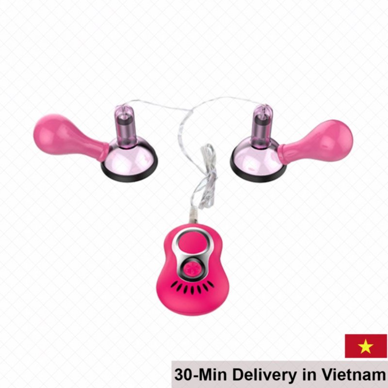 Breast Massage Pump with Nipple Sucking Intense Stimulation 