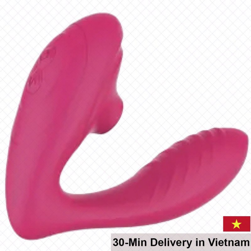 Multimode Sucking & Vibrating Female Masturbator Toy 
