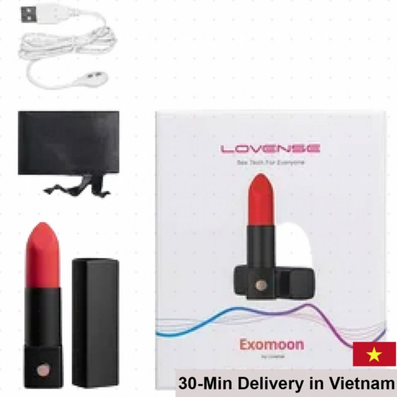 Exomoon Vibration Lipstick Discreet Stylish Adult Toy Official 