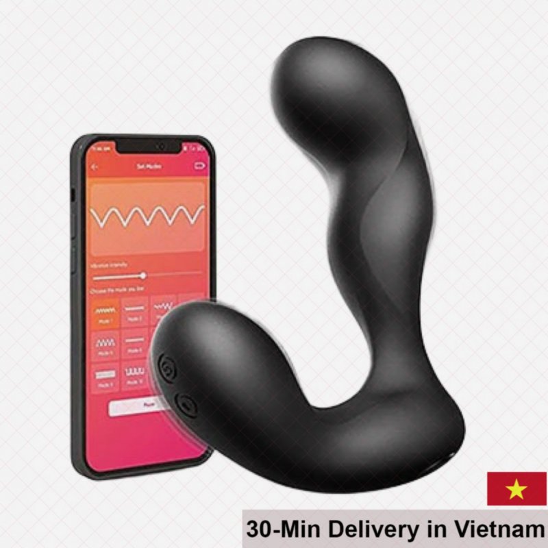 Svakom Iker Prostate Remote Control Silicone Massager 