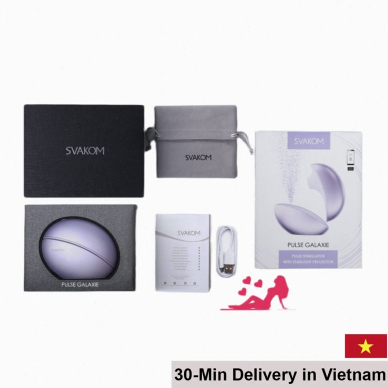 Svakom Pulse Galaxie Star Projector Mini Suction Vibrator 