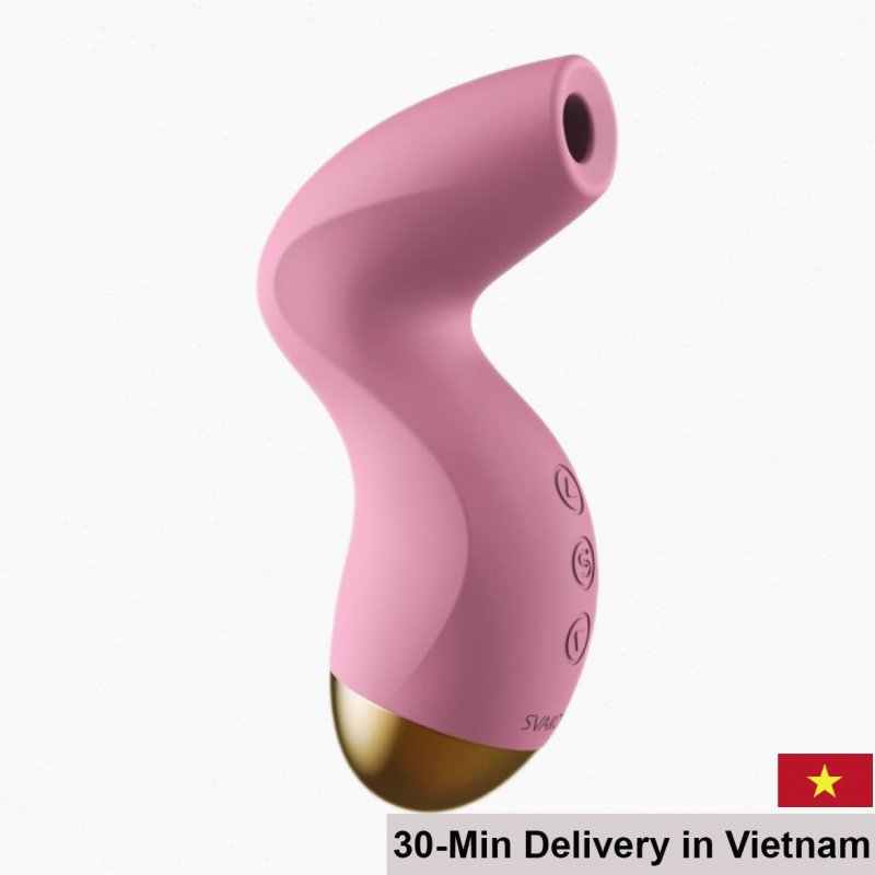Svakom Pulse Pure USA Silicone Massage Vibrator for Clitoris and Nipples 
