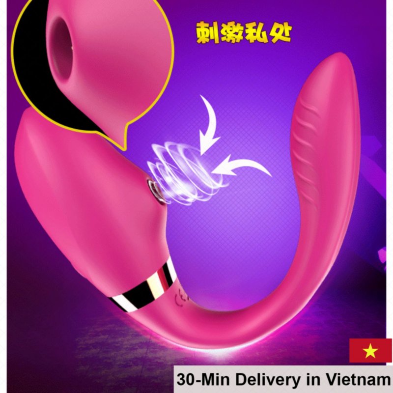 Dibe MS16C Double-Ended G-Spot Remote Vibrator 