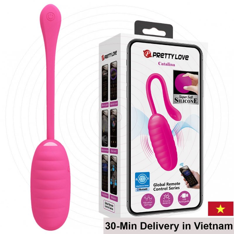 Pretty Love Catalina App Controlled Silicone Egg Vibrator 