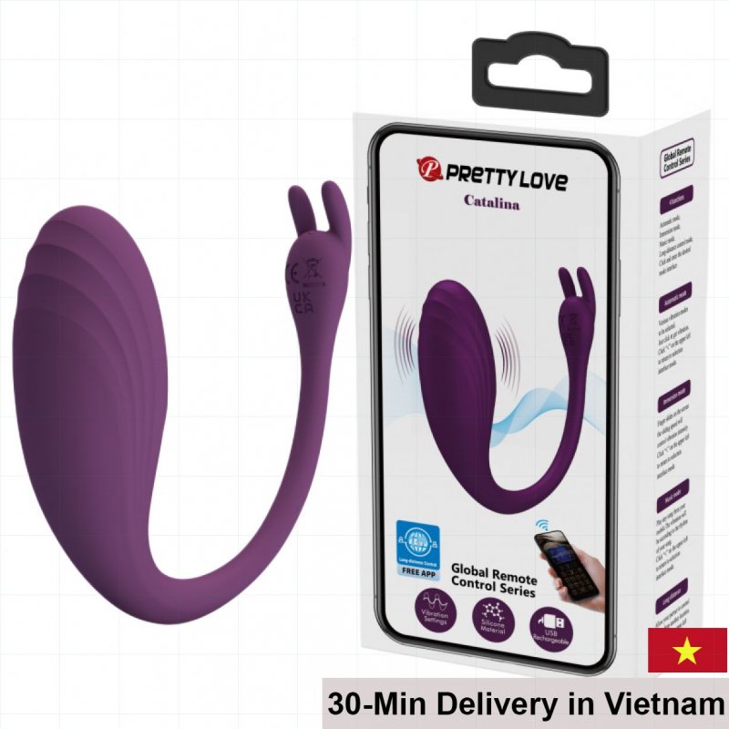 Pretty Love Catalina Remote Vibrating Egg 12 Intense Modes 