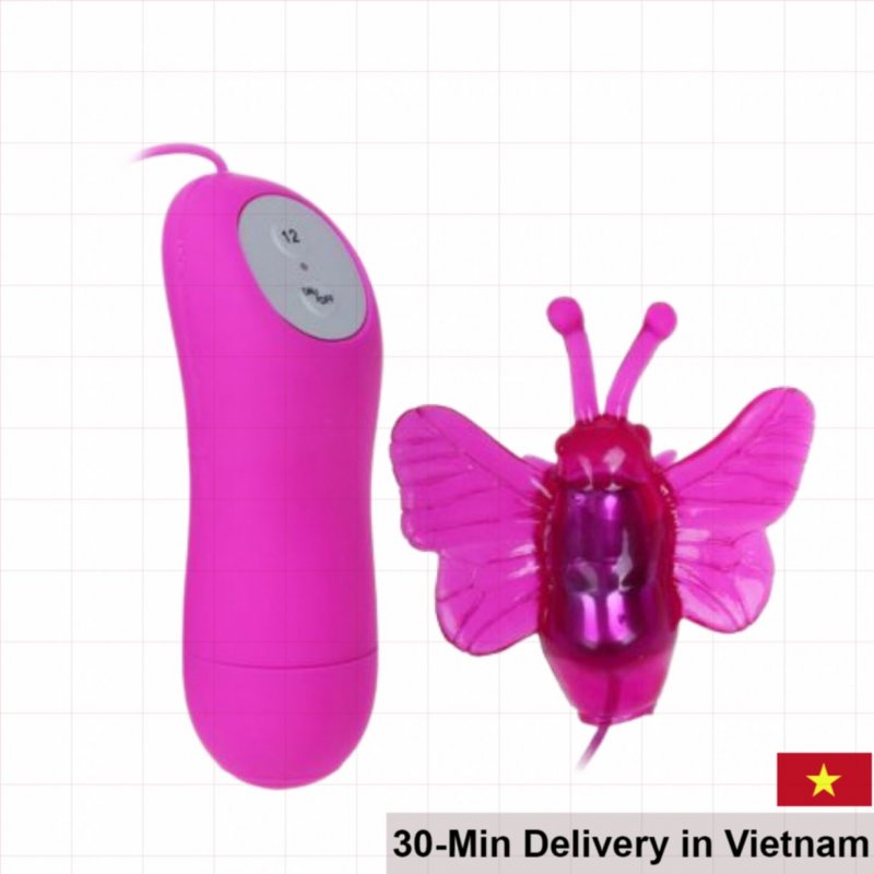 Cute Secret Butterfly Vibrating Egg G-Spot Massage Toy 